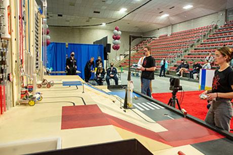 Student robot competition honors the legacy of the late beloved professor, Woodie Flowers
