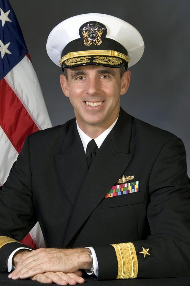 Chuck Goddard OCE ’85, SM ’85 hopes to build the US Navy
