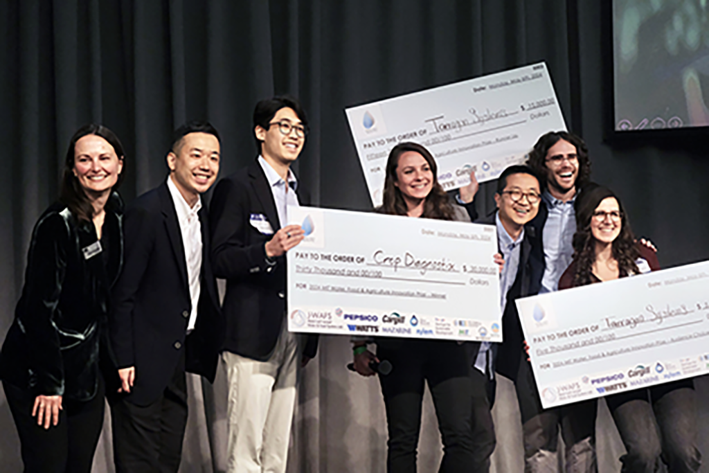 A group of award winners.