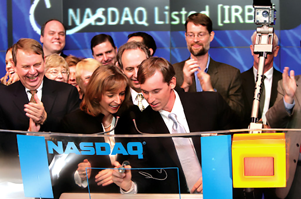 Colin Angle (center) Co-founder of iRobot