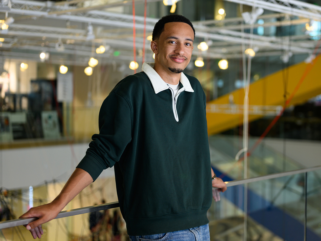  MIT senior Kayode Dada has a passion for designing games, and a penchant for building community. 