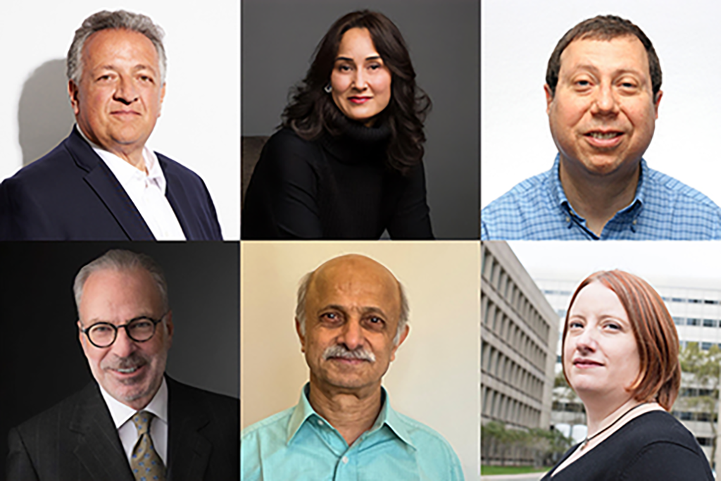Profile photos of award winners.