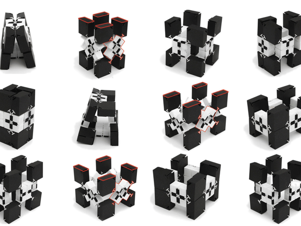 MIT engineers create a system for building shape-changing smart devices 