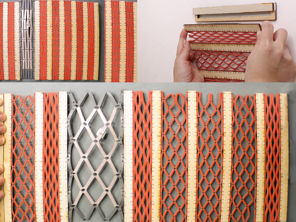 meta antenna (shiny latticed material)