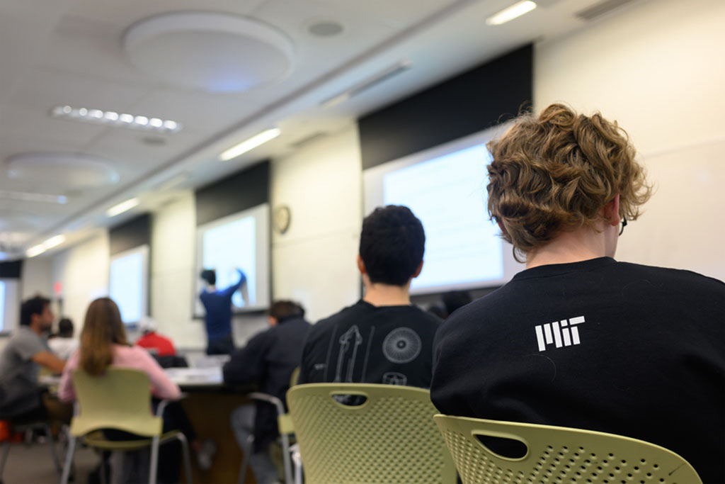 Students in class