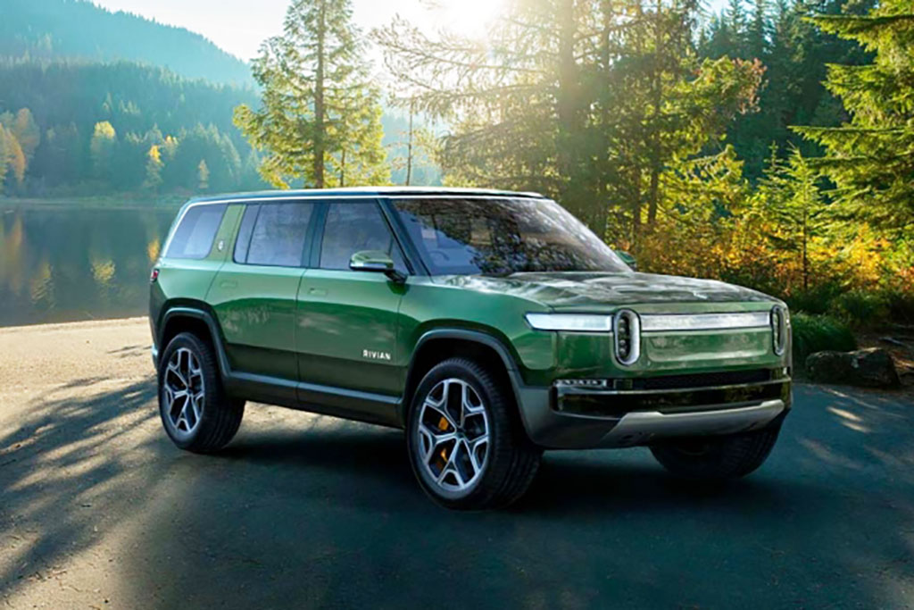 the Rivian’s R1S vehicle