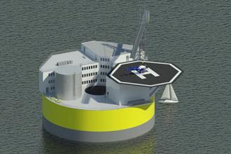 Floating nuclear plants could ride out tsunamis