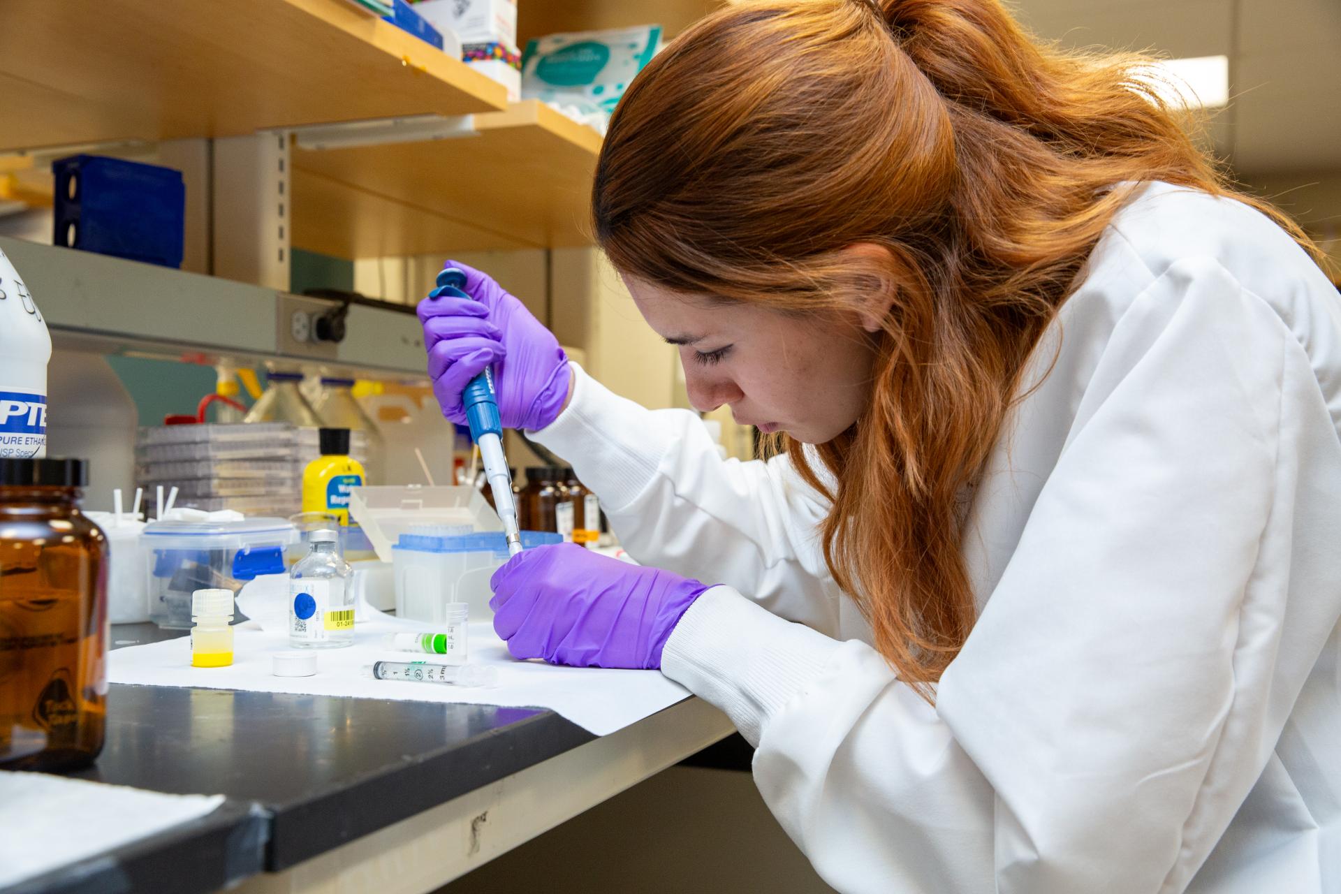 Undergrads get hands-on lab experience in core MechE classes and through the Undergraduate Research Opportunities Program (UROP).