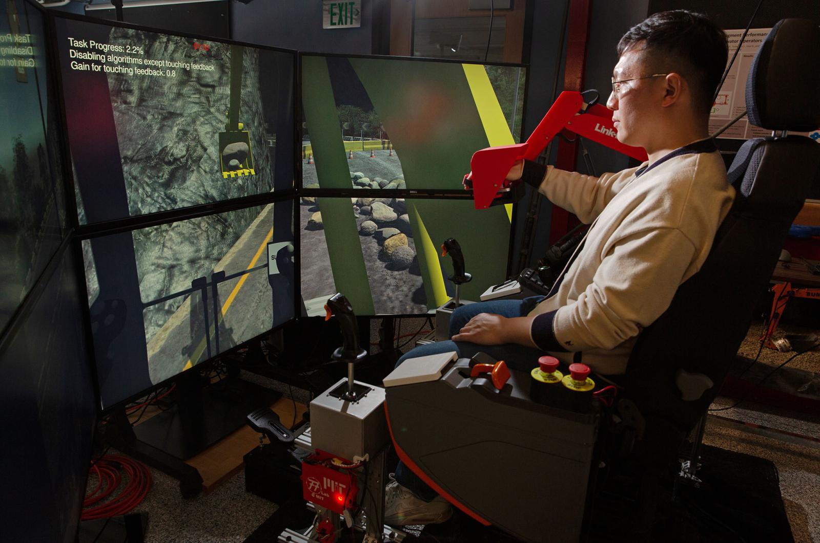 Digger Training Interface