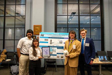 MADMEC winners develop spray-on coating to protect power lines from ice