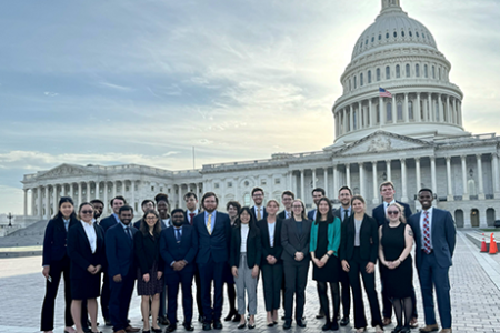Advocating for science funding on Capitol Hill