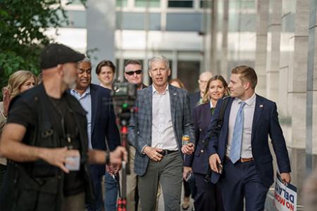 Secretary of Energy Chris Wright ’85 visits MIT