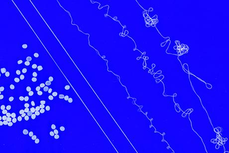 MIT engineers design recyclable elastic yarn