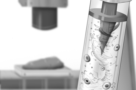 Magnetic mixer improves 3D bioprinting