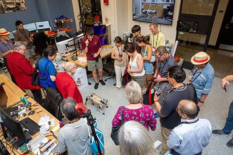 The Eric P. & Evelyn E. Newman Lab Open House
